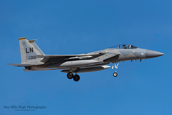 McDonnell Douglas F-15C-37-MC Eagle (84-0015) - 493rd Fighter Squadron