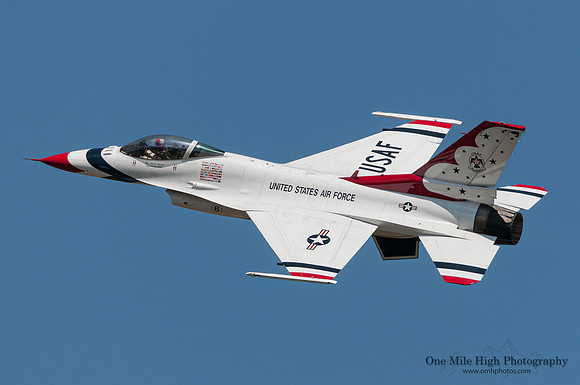 USAF Thunderbird #6 - Opposing Solo (Maj. Jason Curtis)