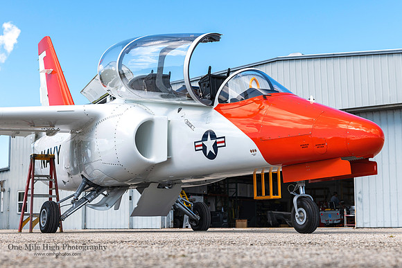 SIAI-Marchetti S.211 (N250CF) - Space Coast Regional Airport (KTIX)