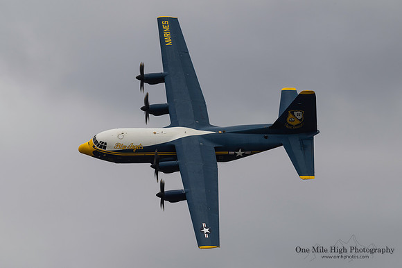 Lockheed C-130J Hercules (BuNo 170000) - USN Blue Angels - Fat Albert