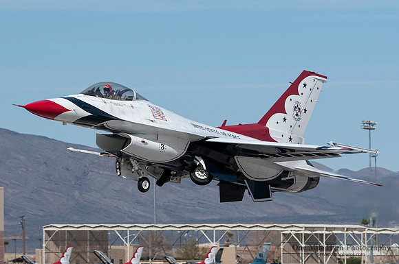 USAF Thunderbird #3 - Right Wing (Maj Caroline Jensen)
