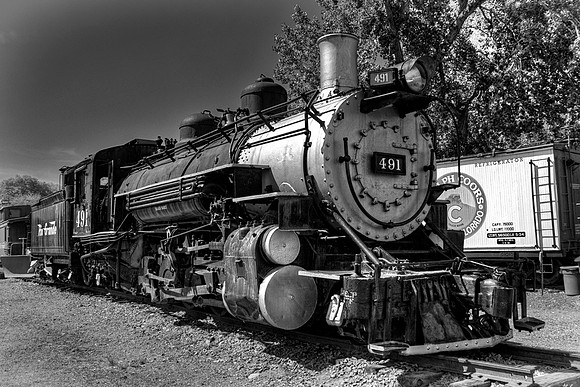 Rio Grande Steam Engine (No 491)