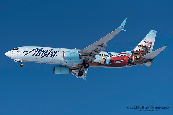 Boeing 737-890 (N570AS) - "Follow Us to Disneyland"