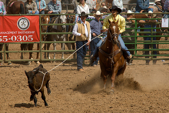 CPRA 2007 Finals - Ladies Breakback Roping