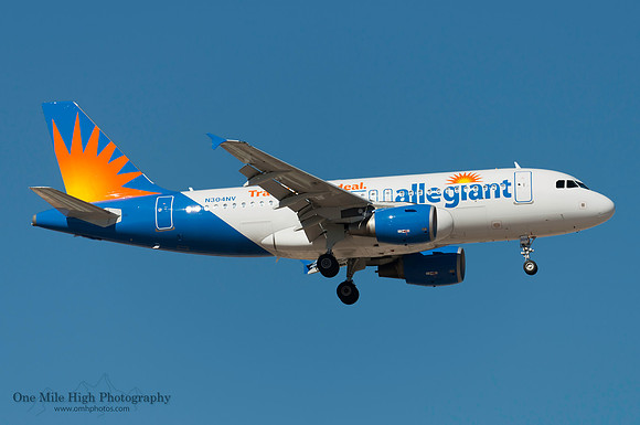 Airbus A319-100 (N304NV)