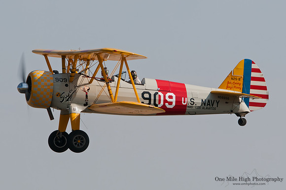 1942 Boeing Model A75 Stearrman (N56656) - "Swee Pea"