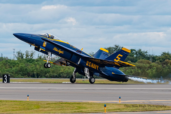 McDonnell Douglas F/A-18C Hornet (BuNo 163741) - USN Blue Angel #5 (LCdr Tyler Davies)