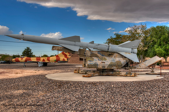 Soviet SA-2 Guideline MIssile - Nellis AFB Threat Training Facility