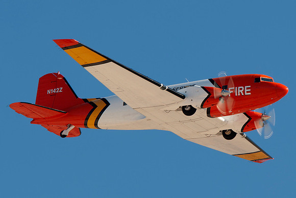 Douglas DC-3 (N142Z) - US Forest Service