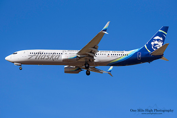 Boeing 737-990ER (N248AK) - "Boeing 100 Years Strong"