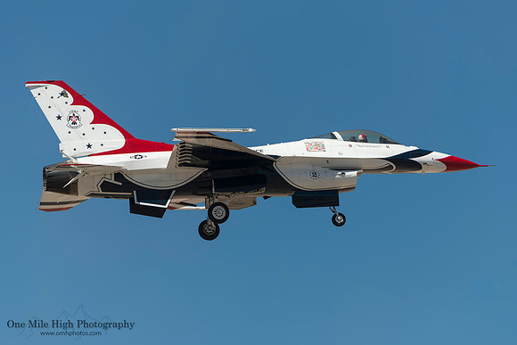 Lockheed F-16C Falcon - Thunderbird #2