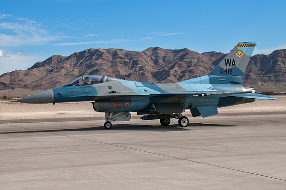 Lockheed Martin F-16C-25-CF (85-1418) - 64th Aggressor Squadron