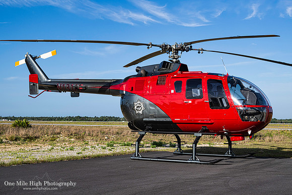 Messerschmidtt Bolkow Blohm BO 105LS A-3 (N131AE)