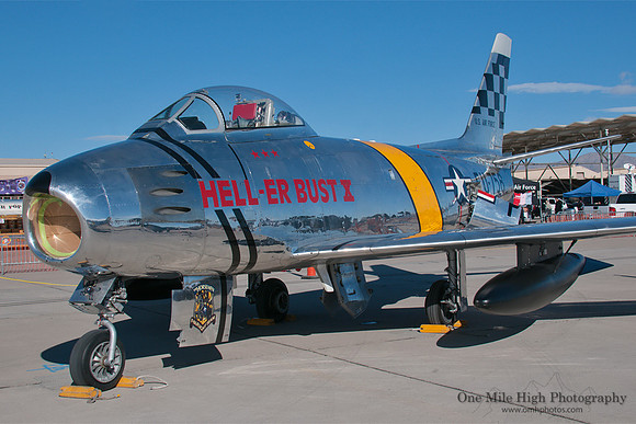 North American F-86 Sabre (NX1F) - The Horsemen F-86 Flight Team