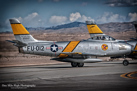 North American F-86 Sabre (NX186AM) - The Horsemen F-86 Flight Team