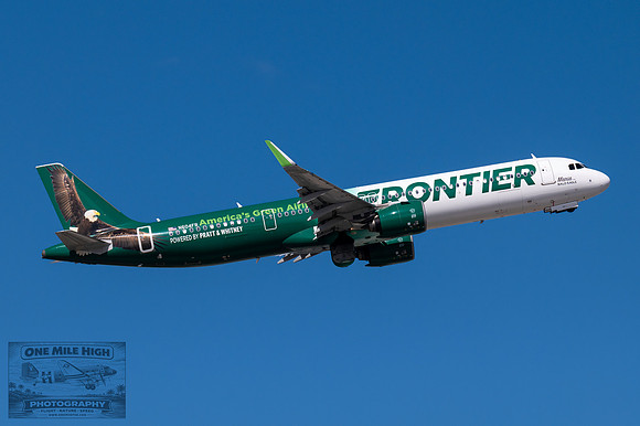 Airbus A321-271NX (Neo) (N604FR) - "Maria the Bald Eagle"