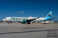 Airbus A321-271NX (Neo) (N607FR) - "Chopper the Great White Shark"