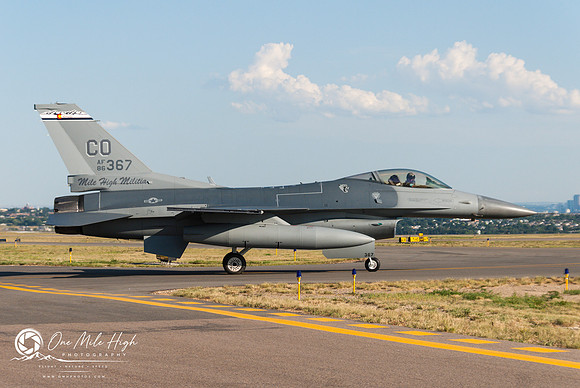Lockheed Martin F-16C-30-CF Falcon (86-0367) - 120th Fighter Squadron