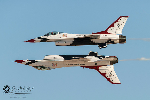 Lockheed Martin F-16C Falcon - USAF Thunderbird #5 & #6