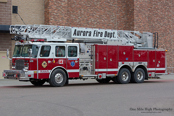 Truck 14 (Paramedic) - Aurora Fire Department