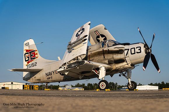 1955 Douglas EA-1E Skyraider (N65614) - Cavanaugh Flight Museum