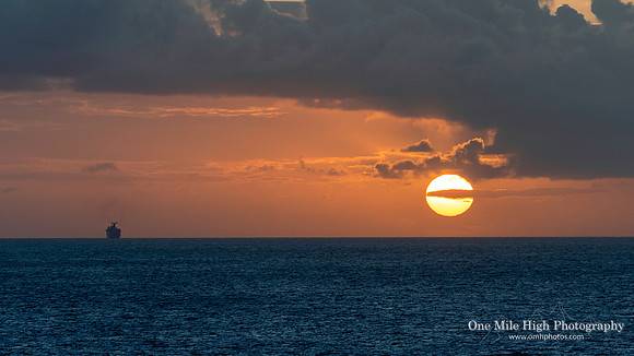 Carnival Cruise Lines (Fascination) - Sunset (2019-09-03)