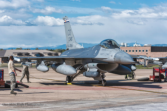 Lockheed F-16C-30-CF Falcon (86-0345)