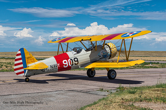 1942 Boeing A75 Stearman (N56656) - "Swee Pea"