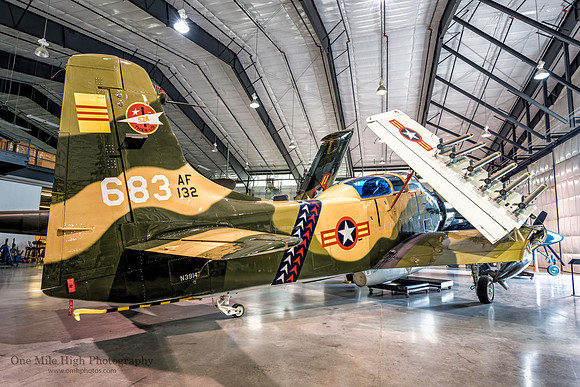 Douglas A-1E Skyraide - Museum of World War II Aviation