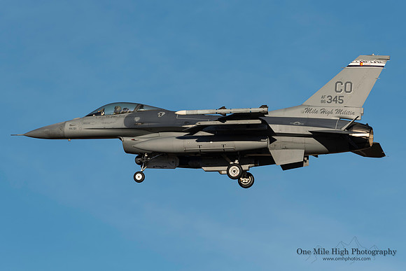 Lockheed F-16C-30-CF Falcon (86-0345) - "Harden"