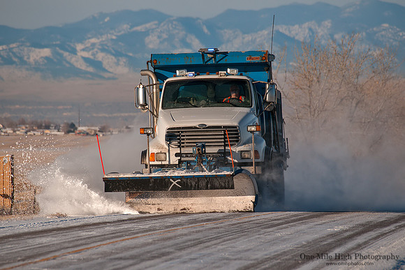 Adams County Snow Plow