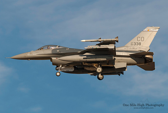 Lockheed F-16C-30-CF Falcon (86-0338) - "Conk"