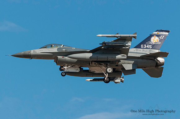 Lockheed F-16C-30-CF Falcon (86-0345) - "Conk"