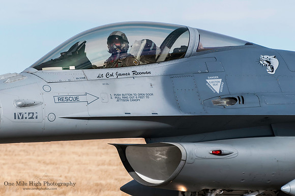 Lockheed F-16C-30-CF Falcon (86-0358) - "BC"