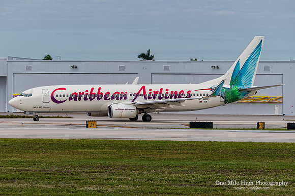 Boeing 737-8Q8 (9Y-GEO) - "Spirit of Guyana"