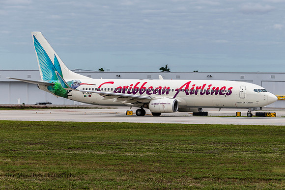 Boeing 737-8Q8 (9Y-GEO) - "Spirit of Guyana"
