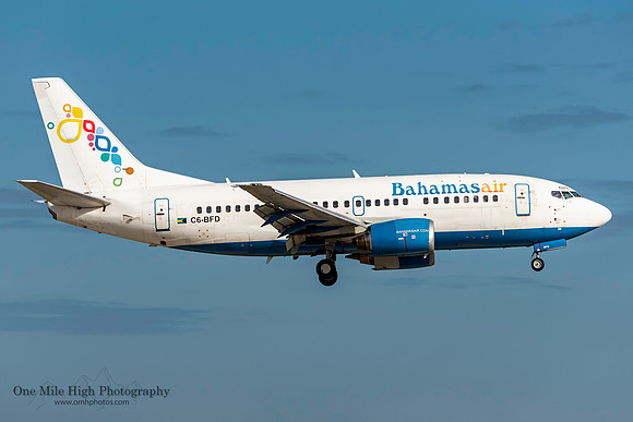 Boeing 737-5H6 (C6-BFD) - Fort Lauderdale-Hollywood International Airport (KFLL)