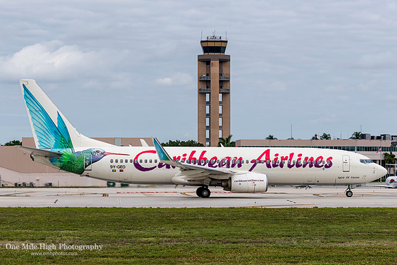 Boeing 737-8Q8 (9Y-GEO) - "Spirit of Guyana"