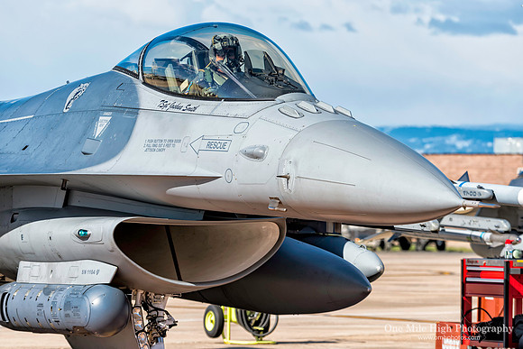 Lockheed F-16C-30-CF Falcon (87-0249) - "Conk"