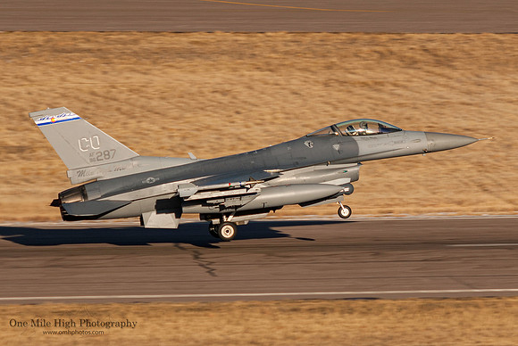 Lockheed F-16C-30-CF Falcon (86-0287) - "Weed"