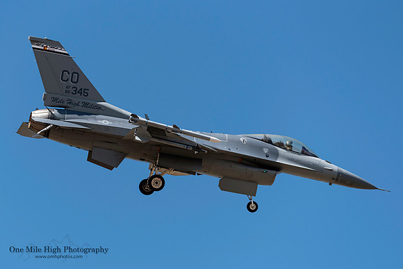 Lockheed F-16C-30-CF Falcon (86-0345) - "Amp"