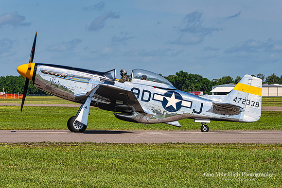 1944 North American P-51D Mustang (NL51JC) - The Brat III