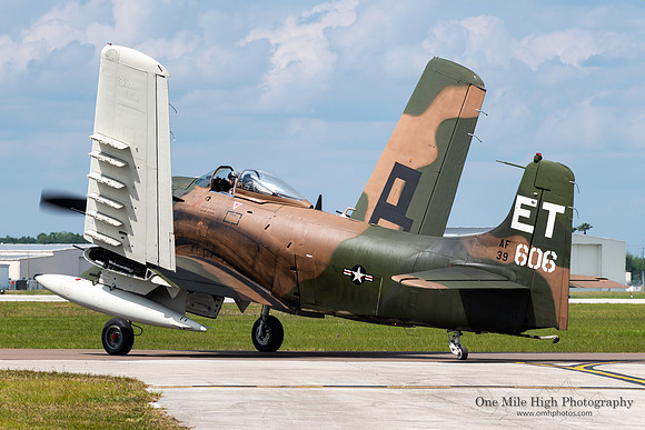 1955 Douglas AD-6 Skyraider (N39606) - Cavanaugh Flight Museum (Wiley Coyote)