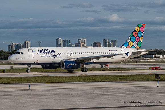 Airbus A320-232 (N648JB) - "Hasta La Vista"