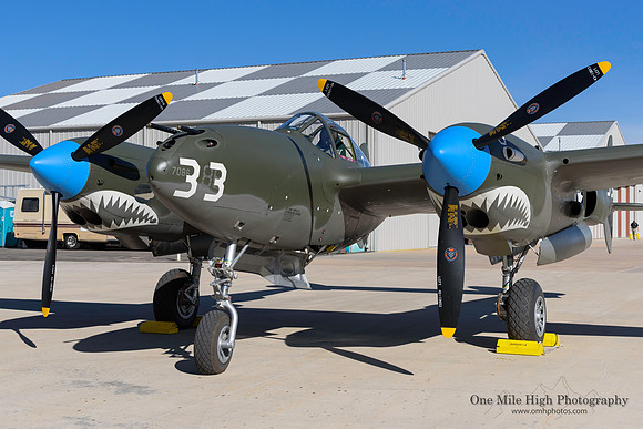 1942 Lockheed P-38F Lightning (N12652) - "White 33"