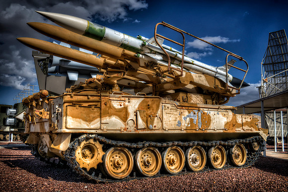 Soviet Built SA-6 Gainful Missile
