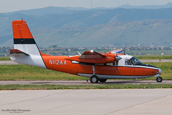 1964 Rockwell Aero Commander 500-B (N112AA) - American East Airways Inc