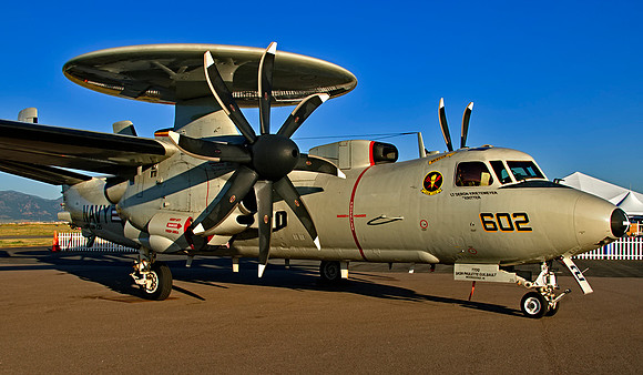 Grumman E-2C Hawkeye (BuNo 164352) - VAW-125 Tiger Tails