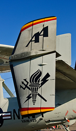 Grumman E-2C Hawkeye (BuNo 164352) - VAW-125 Tiger Tails