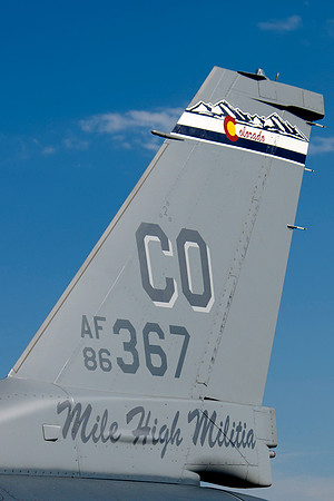 Lockheed Martin F-16C Falcon (86-0367) - 120th Fighter Squadron